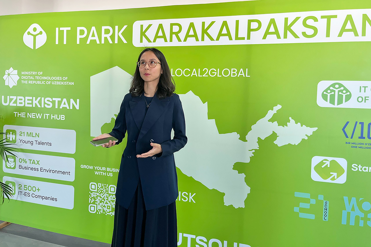 Nukus shahrida yoshlar uchun IT PARK faoliyatiga bag‘ishlangan tanishuv tadbiri tashkil etildi